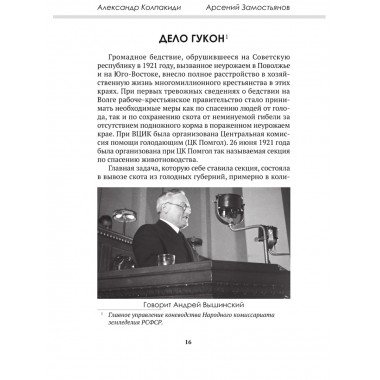 Досье на товарища Вышинского. Замостьянов А.А., Колпакиди А.И.